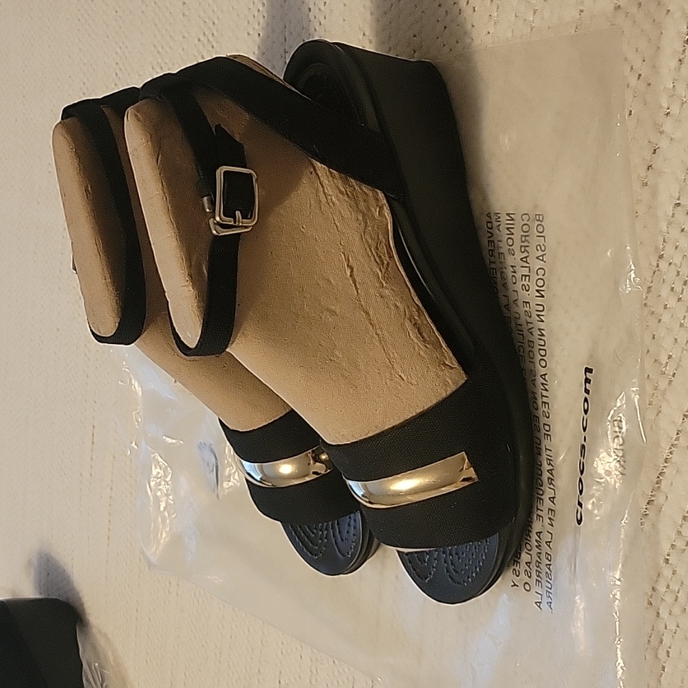 Crocs Leighann Ankle Strap Wedge